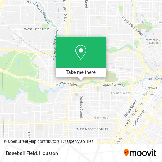 Baseball Field map