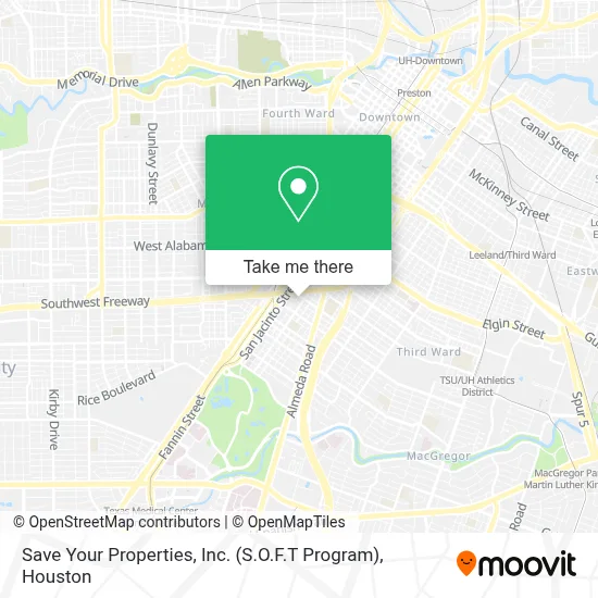 Save Your Properties, Inc.  (S.O.F.T Program) map