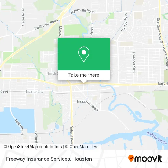 Freeway Insurance Services map