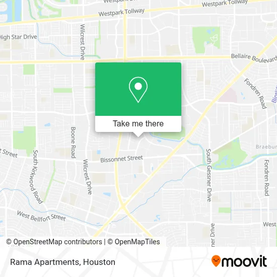 Rama Apartments map