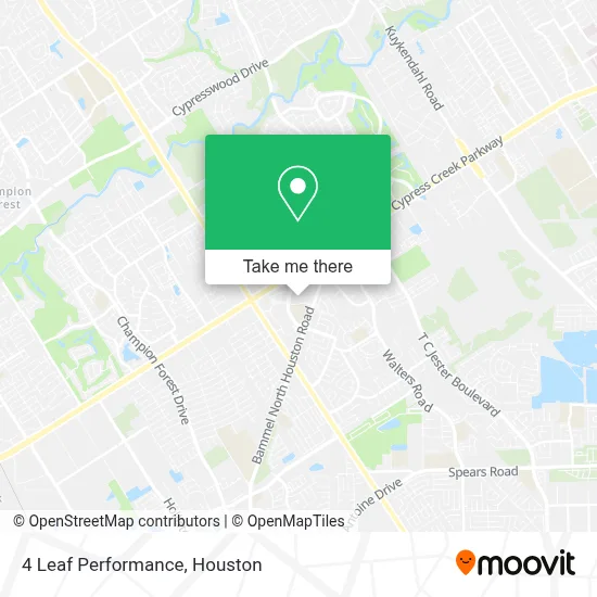 4 Leaf Performance map