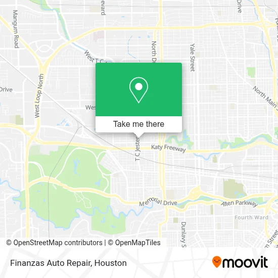 Finanzas Auto Repair map