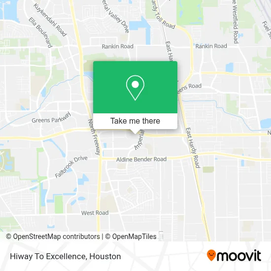 Hiway To Excellence map