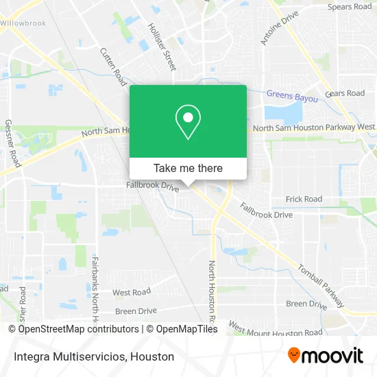 Integra Multiservicios map