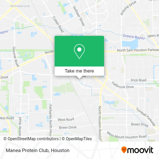 Manea Protein Club map