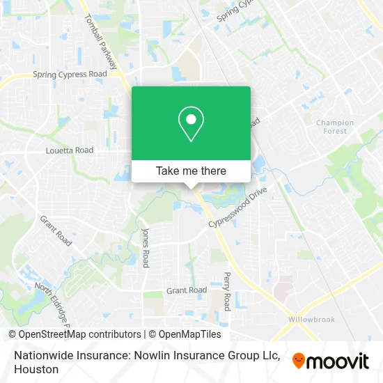 Nationwide Insurance: Nowlin Insurance Group Llc map