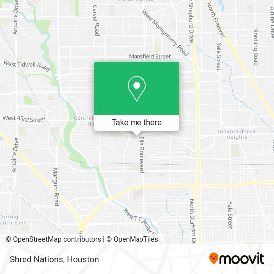 Shred Nations map