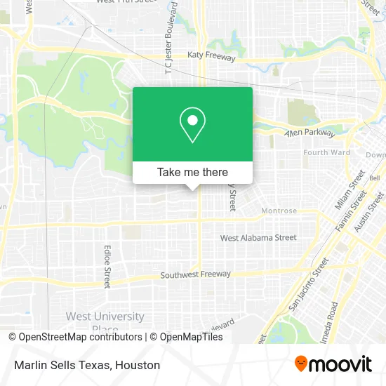 Marlin Sells Texas map