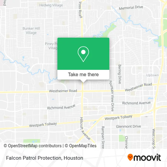 Falcon Patrol Protection map