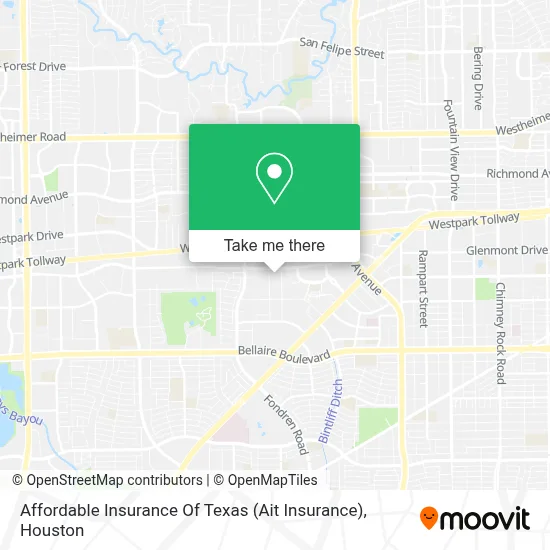 Affordable Insurance Of Texas (Ait Insurance) map