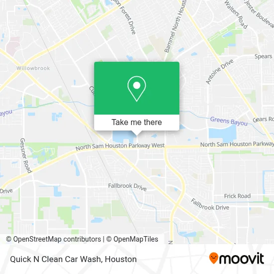 Quick N Clean Car Wash map