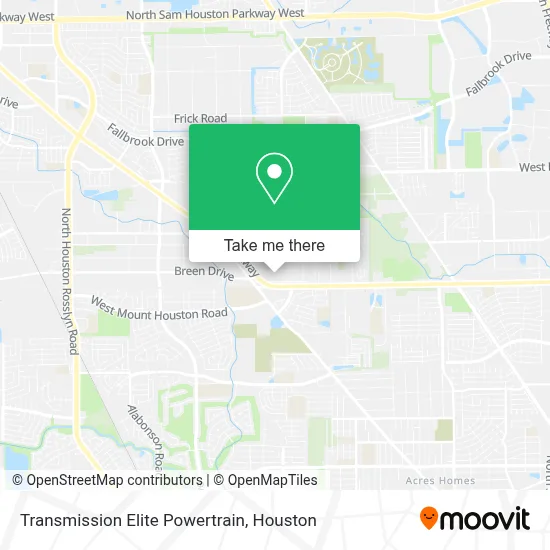 Transmission Elite Powertrain map