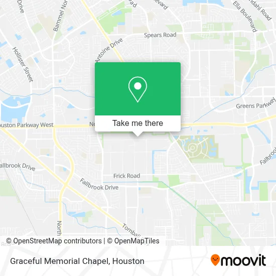 Graceful Memorial Chapel map
