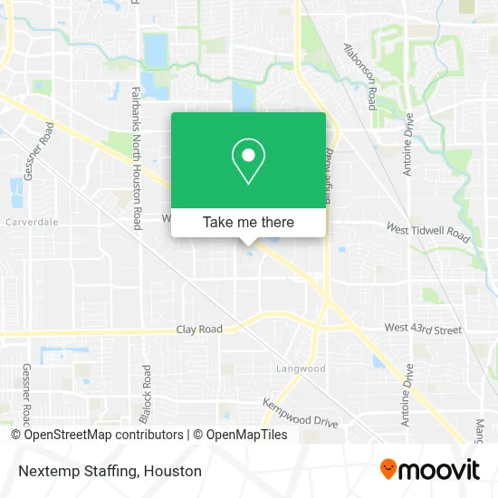 Nextemp Staffing map