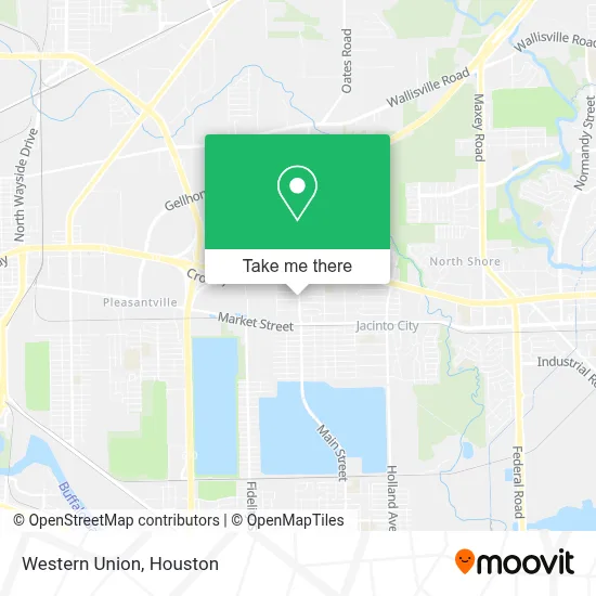 Western Union map