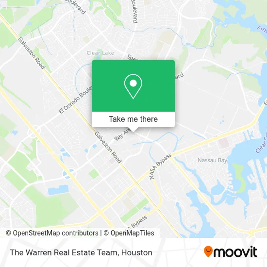 The Warren Real Estate Team map