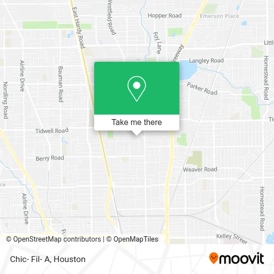 Chic- Fil- A map