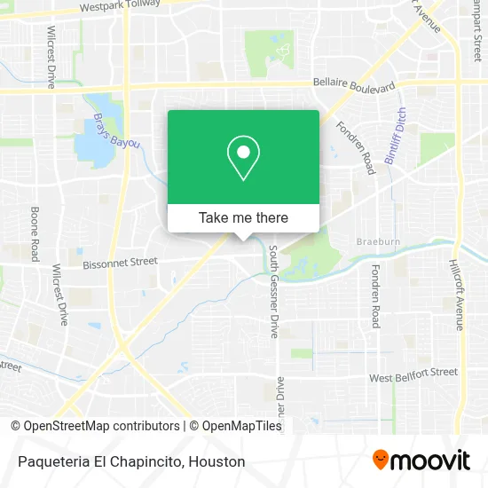 Paqueteria El Chapincito map