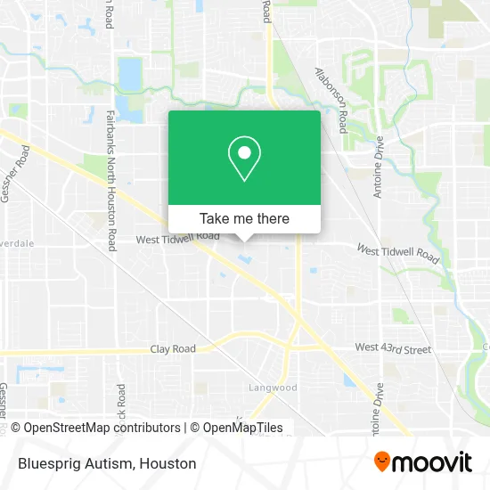 Bluesprig Autism map