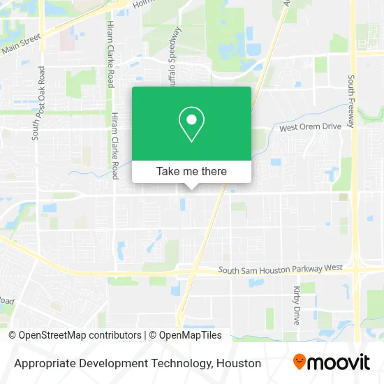 Appropriate Development Technology map
