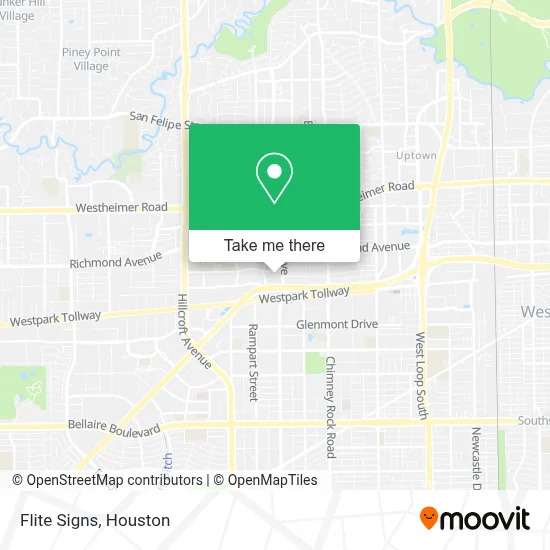 Flite Signs map