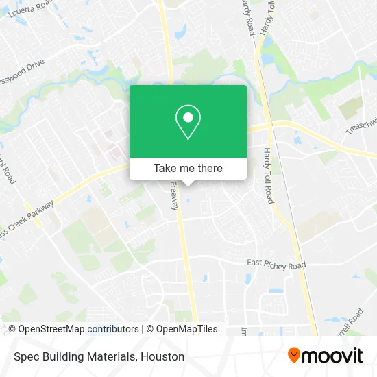 Spec Building Materials map