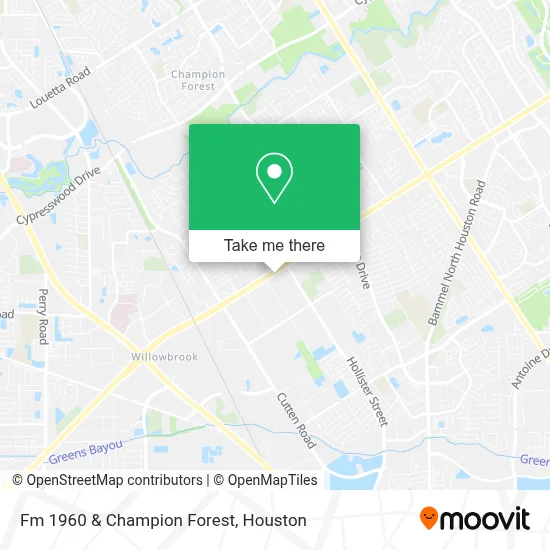 Fm 1960 & Champion Forest map