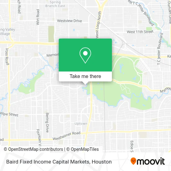 Baird Fixed Income Capital Markets map