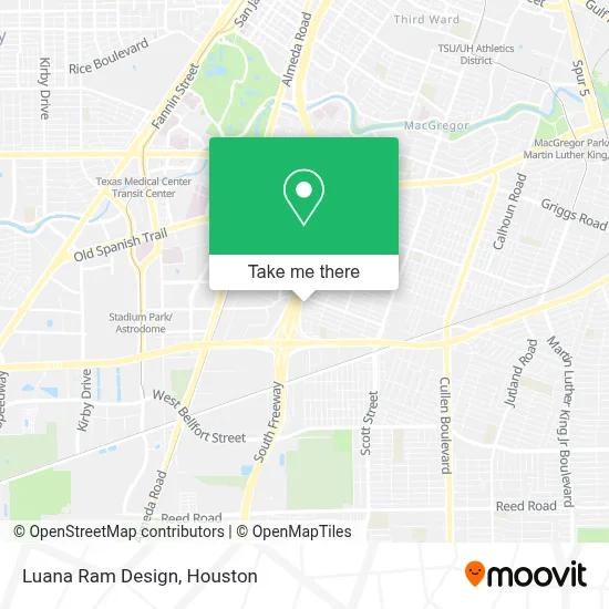 Luana Ram Design map