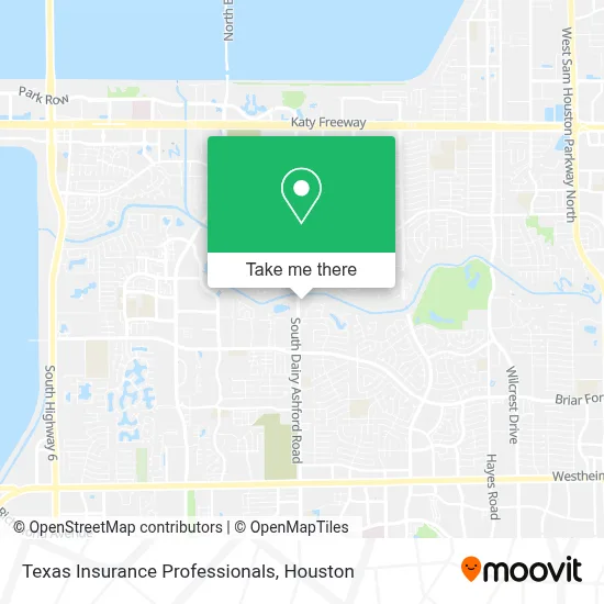 Texas Insurance Professionals map