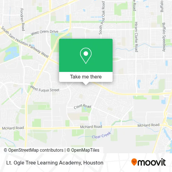 Lt. Ogle Tree Learning Academy map