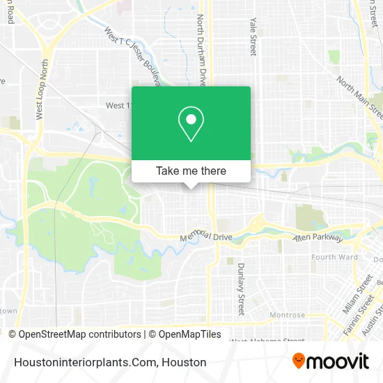 Houstoninteriorplants.Com map