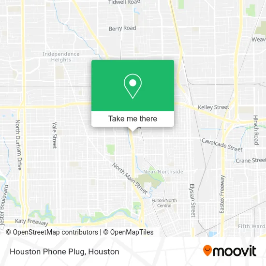 Houston Phone Plug map