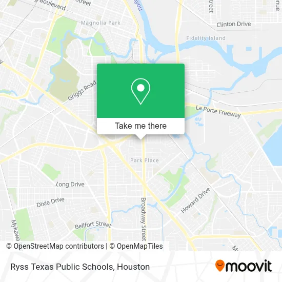 Ryss Texas Public Schools map