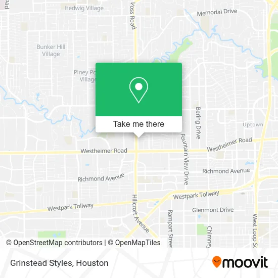 Grinstead Styles map