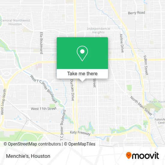 Menchie's map