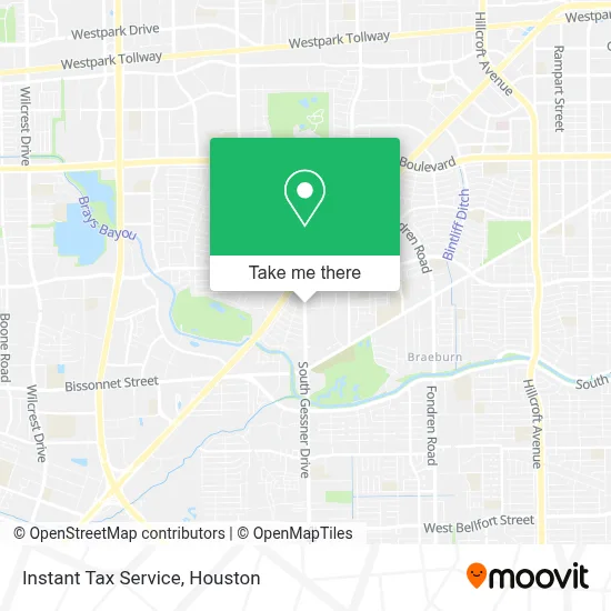 Instant Tax Service map