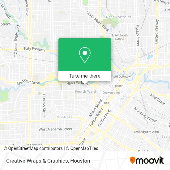 Creative Wraps & Graphics map
