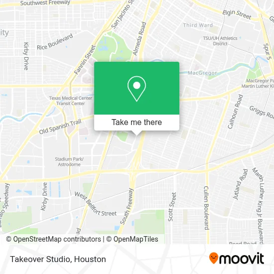 Takeover Studio map