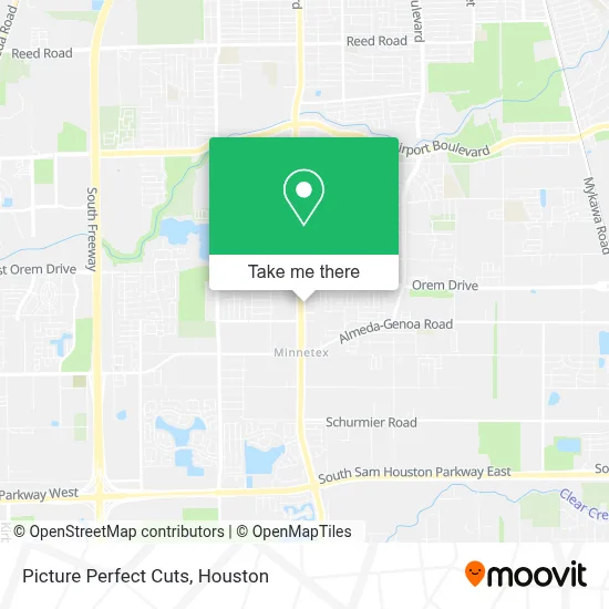 Picture Perfect Cuts map