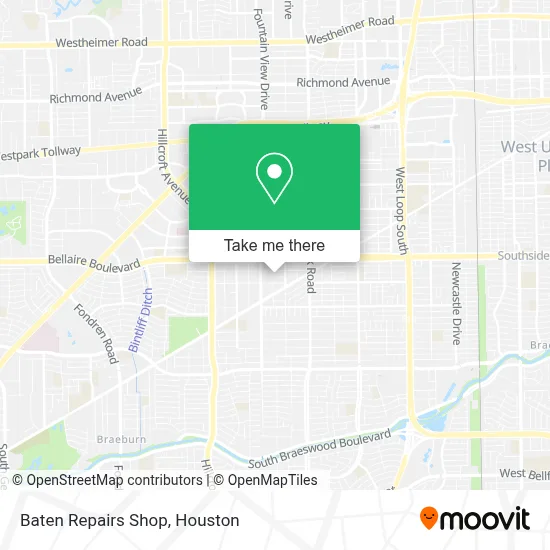 Baten Repairs Shop map