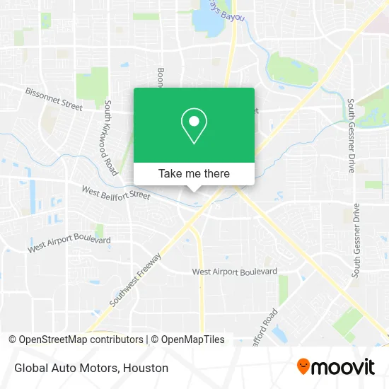 Global Auto Motors map
