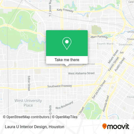 Laura U Interior Design map