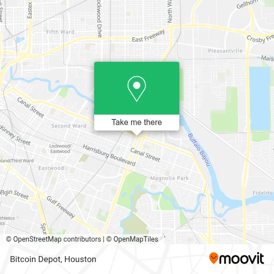 Bitcoin Depot map