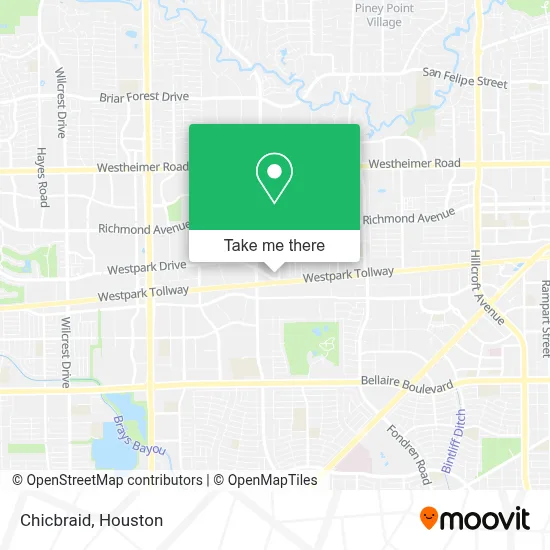 Chicbraid map