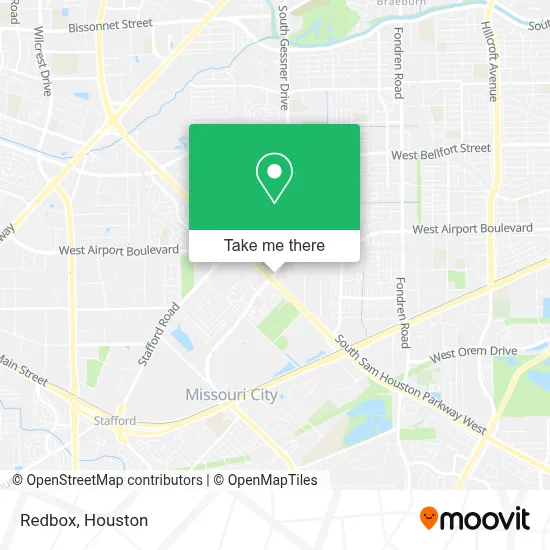 Redbox map