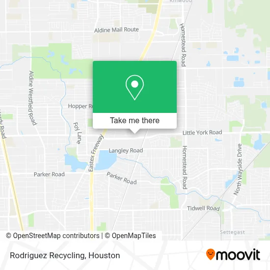 Rodriguez Recycling map