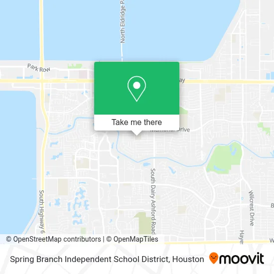 Spring Branch Independent School District map