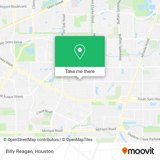 Billy Reagan map