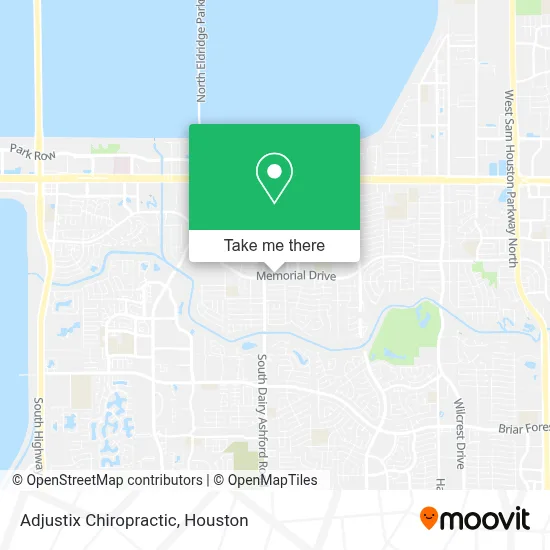Adjustix Chiropractic map